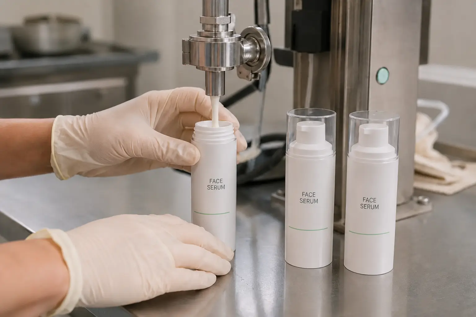 Small batch product filling at The Foundry Labs